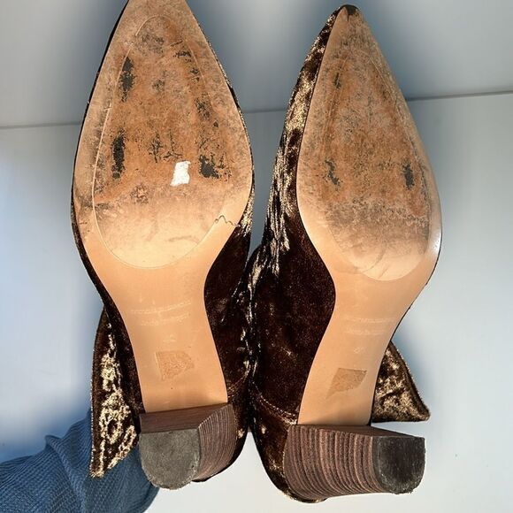 Free People Moonlight Velvet Booties - Picture 8 of 8